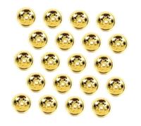 HEMOTON 20 Pièces Support Flottant pour Mèches de Lampe à Huile Lotus Porte Mèche Aluminium Diamètre pour Lampes Bouddhistes et Décoration Intérieure et Facile à Transporter Usage