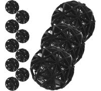 HEMOTON 200 Pièces Billes Biologiques de Filtration pour Aquarium 26 Mm, Plastique Haute Performance, Média Filtrant Bio-balles pour Eau Douce et Eau de Mer, Compatible Systèmes de