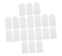 HEMOTON 200 Pièces Protecteur Du Couvercle Du Doigt Doigtier Silicone Pour Doigt Nettoyage Des Animaux De Compagnie Pignons De La Crise Protectrice White