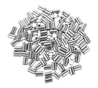 HEMOTON 200pcs Manchons en Acier Inoxydable pour Sertissage de Tuyaux Hydrauliques de 13mm, Faciles à Changer, pour Maintenance et Réparation L'industrie Marine