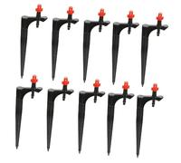 HEMOTON 20pièces Buse De Pulvérisation pour Plantes Arroseur Réglable à Degrés Goutteur Irrigation avec Insert Au Sol Accessoire De Jardin pour Fleurs Et Pelouses