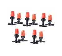 HEMOTON 20pièces Buse De Pulvérisation Réglable pour Tuyau Arrosage avec Système De Micro-Irrigation Goutte à Goutte Adaptable à Divers Espaces De Plantation