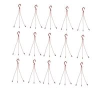 HEMOTON 20pièces Lot de Crochets pour Pots De Fleurs Plastique Suspension pour Jardinières Et Paniers