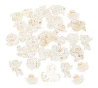 HEMOTON 24 Pièces Breloque Ange en Résine Vintage pour Décoration DIY | Ornement Miniature, Finition Chic et Créative, pour Petits Objets et Étui de Téléphone