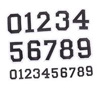 HEMOTON 2ensembles Autocollants Numérotés Pour Casque De Football Vêtements T-shirts Sacs Et Diy Avec Chiffres