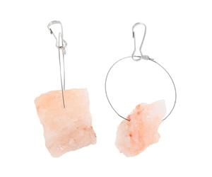 HEMOTON 2ensembles Blocs de Sel à Lécher Minéral pour Petits Animaux Briques de Sel Rose Naturel avec Crochet Jouet à Mâcher pour Hamster Lapin Écureuil et Hérisson