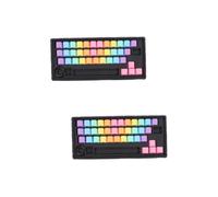 HEMOTON 2ensembles Clavier Mécanique Kit Keycaps Colorés pour Personnalisation Accessoires De Clavier Premium Facile à Installer Design Unisexe