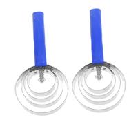 HEMOTON 2pièces Brosse CRIN De Cheval Brosses pour Chevaux Et Bétail Brosse De Toilettage pour Enlever La Saleté Poils Morts Facile à Nettoyer