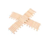 HEMOTON 2pièces Échelles pour Hamster Pont De Décoration pour Cage Jouets Escalade pour Animal Accessoire pour Chinchilla Rat Cochon