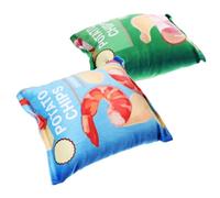 HEMOTON 2pièces Jouets à Mâcher pour Chiens Jouets Molaires Forme De Chips De Pomme De Terre Doux Et Résistants pour Chiens Lavables Machine pour Jeux Dentaire