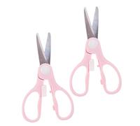 HEMOTON 2pièces Lot De Ciseaux Pour Aliments Garçon Fille Ciseaux Fruits Légumes Alimentaires Pour Maison