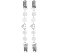 HEMOTON 2pièces Lot de Pinces Forme de Cœur pour Cardigans Pulls et Châles Alliage de Zinc Élégantes et Durables