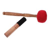 HEMOTON 2pièces Maillet Pour Bol Chantant Tibétain Bois Avec Feutre De Bâtons Népalais Bouddha Pour Méditation Et Relaxation Accessoire Pour Bol Sonore Paisible