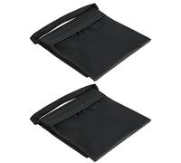 HEMOTON 2pièces Sandbags De Photographie avec Double Zipper De Lestage pour Trépieds Et Supports Lumineux Lestage Ajustable Et Portable