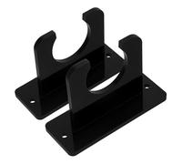 HEMOTON 2pièces Support De Batte De Baseball Mural Support Vertical Acrylique pour Rangement De Battes De Softball Accessoires De Stockage pour Maison Et Club De Sport