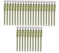 HEMOTON 3 Ensembles Émerillons De Pêche À La Carpe Matériel De Pêche sans Mauvaises pour Kit D'Émerillons De Pêche Émerillons De Pêche À Pression Émerillons De 10 pièces * 3