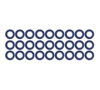 HEMOTON 3 Ensembles Ensemble De Sceau De Scie À Chaîne Joint D'huile pour Ms170/180 Scellant D'huile De Chaîne Scellant À Huile pour Machine À Scier À Bleu 10 Pièces * 3