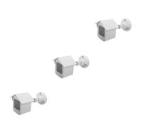 HEMOTON 3 Ensembles Housse de Caméra Extérieure Protection Murale pour Cam Couverture Solide avec Auvent pour Conditions Climatiques Difficiles et Pollution