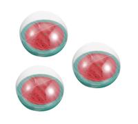 HEMOTON 3 pièces Balle Gonflable Pastèque de Plage Étanche Ballon Eau pour Adultes et Facile à Transporter pour Piscine et Fête