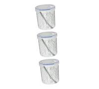 HEMOTON 3 Pièces Boîte Délevage Transparente pour Reptiles avec Ventilation Cage Religieuse Écologique Habitat Sécurisé et Pratique pour Petits Animaux et Mantes