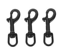 HEMOTON 3 Pièces Crochet Pivotant Inoxydable Durable pour Ceinture Équipements Accessoire Multifonctionnel pour Activités Extérieures