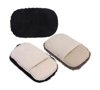 HEMOTON 3 pièces de Polissage pour Chaussures Cuir Protection Main Large et Épaisse Applicateur Cirage Multifonction pour Entretien et Nettoyage Chaussures Vestes et Couleur Aléatoire