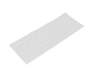 HEMOTON 3 Pièces Film pour Clavier D'ordinateur Portable Transparent Clavier Stickers Autocollants Housses De Clavier D'ordinateur Portable Film Protecteur De Clavier Repose Main Givré Mat