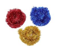 HEMOTON 3 Pièces Guirlande Scintillante Colorée Décoration Murale Strips Brillants pour Fête Mariage et Anniversaire pour et Personnalisable