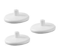 HEMOTON 3 Pièces Plaque de Remplacement pour Skimmer de Piscine Base de Nettoyage pour Aspiration de Débris Durable pour Souterraines Accessoire de Nettoyage