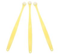 HEMOTON 3 Pièces Toothbrush For Cats And Dogs Soft Bristle Round Head Pet Dental Brush Kit Long Handle Puppy And Kitten Toothbrush For Small To Large Pets Oral Care