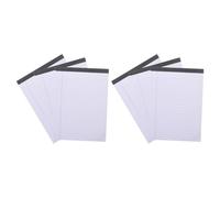 HEMOTON 30 Feuilles Bloc-notes Juridique Ligné en Papier Blanc, 30 | Écriture Fluide et Nette, Format Pratique pour Mémos, Cours et Bureau, Style Minimaliste