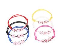 HEMOTON 30 Pièces Bracelets de Baseball Tressés de Bijoux de Sport pour Hommes Accessoires pour Événements Célébrations