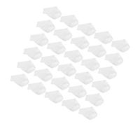 HEMOTON 30 Pièces en Filet pour Nettoyage de Piscine Petit Chaussettes Filtre écumeur Filtre Chaussette pour Skimmer de Piscine écumoire à Panier de Piscine Blanche