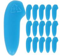 HEMOTON 30 Pièces Jeu De Pourboires Ciseaux Gaine De Sécurité Protège Couteaux De Cuisine Manche De Couteau à Pain Couvertures De Bout De Couteau Protection Plastique Couteau Tout Usage