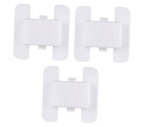HEMOTON 3pcs Enfants Safety Serpises Serrures De Tiroirs D'armoire De Réfrigérateur Auto-adhésif