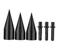 HEMOTON 3pièces Fendeur De De Chauffage Foret à Fendre Outil De Travail Pour Outils Électriques