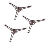 HEMOTON 3pièces Support De Plateau Rotatif Pour - De Roulettes Avec Capacité De Charge Élevée Pour Réchauffage Équilibré