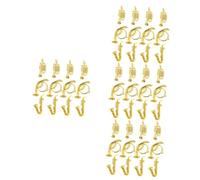 HEMOTON 4 Ensembles Décor Mini Instruments Musicaux Ornements DIY pour Instruments De Accessoires Artisanaux pour Concerts Décoration Intérieur 18 Pièces * 4