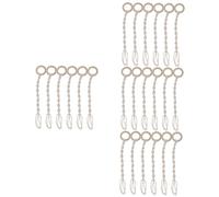 HEMOTON 4 Ensembles Ensemble De Suspension pour Pots De Fleurs en Corde De Coton Suspension pour Plantes D'Intérieur Support De Jardin Suspendu Jardinière Suspendue 6 pièces * 4