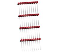 HEMOTON 4 Ensembles Piquets De Jardin en Résine Enjeux Pieu De Plein Air Décor Extérieur Dame Piquets De Jardin De Printemps Ailes Décoratif Coloré Métal 10 Pièces * 4