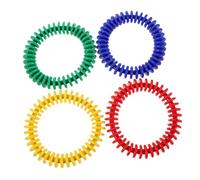 HEMOTON 4 Pièces Bague d'entraînement de plongée Accessoire de Formation des Anneaux de plongée des Anneaux Jouets sous-Marins Plastique