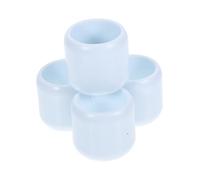 HEMOTON 4 Pièces Balles Blanches pour Entraînement avec Vol Limité de Outil Portable Abs pour Amélioration Précision et Pratique du Putting à Courte Distance Convient Débutants et Pros