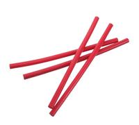 HEMOTON 4 Pièces Bâton de Cire Rouge pour Réparation de Semelle de Ski | Fixe les Creux et Trous, Visibilité Rouge Vive, pour Snowboarders et Techniciens sur Piste ou Banc