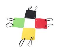 HEMOTON 4 Pièces Cible D'entraînement Football Sangle Ajustable en TPE, Outil Polyvalent pour Améliorer Précision et Tir en Entraînement Football Extérieur