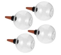 HEMOTON 4 Pièces Dispositifs Arrosage Automatique pour Plantes avec Pointes Irrigation Lente et Auto-régulation pour Pots Intérieur et Extérieur