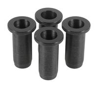 HEMOTON 4 Pièces Douille de Dame de Nage Protections de Dames de Nage en Nylon Noir pour Rame et Accessoires Kayak Protège Les Bagues Optimise L’Espace