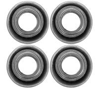 HEMOTON 4 pièces Kit Roulements pour Fauteuil Roulant Moyeu et Tige de Fourche Essieux Robustes pour Roues Frontales Contrôle Fluide et Accessoires de Remplacement Fiables