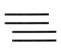 HEMOTON 4 Pièces Matériau De Skateboard Accessoires Longboard Accessoire De Planche à roulettes Équipement De Skate Black