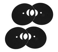 HEMOTON 4 Pièces Recharge Autocollante pour Grattoir à Griffes de Chat et Chien, Papier Abrasif Solide pour Entretien des Ongles, Facile à Installer Meubles et Sols