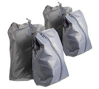 HEMOTON 4 Pièces Sacs à Chaussures De Voyage Pochette à Chaussures Capacité Spacieuse Étui à Baskets Portable pour Vêtements Compact